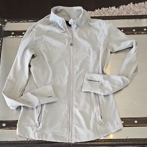 90 Degree By Reflex Women's Soft Gray Utility Jacket Small